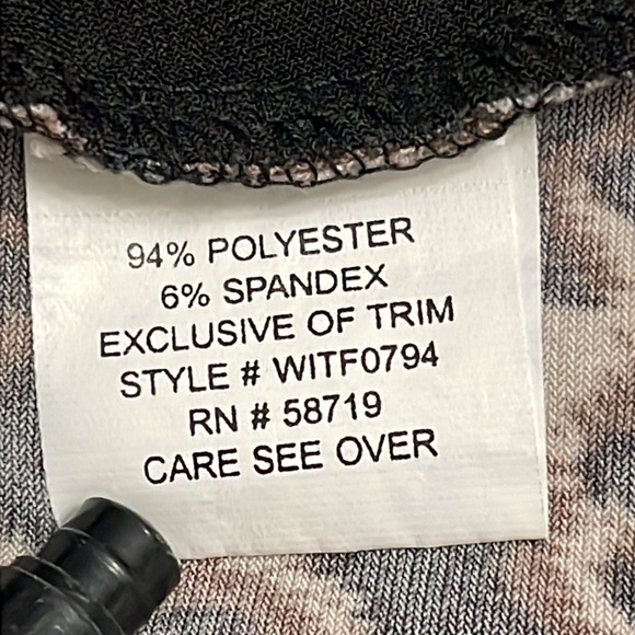 NOTATIONS, leopard print blouse, Size 3X - Picture 9 of 11